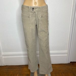 The North Face Corduroy Utility Cargo Pants Women’s Size 6 A5 Series Tan